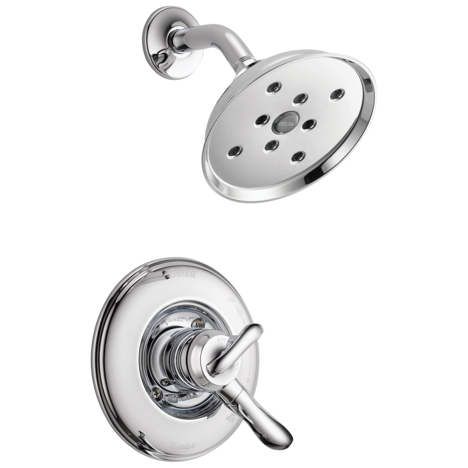 Delta T17294 Linden Monitor 17 Series H2Okinetic Shower Trim