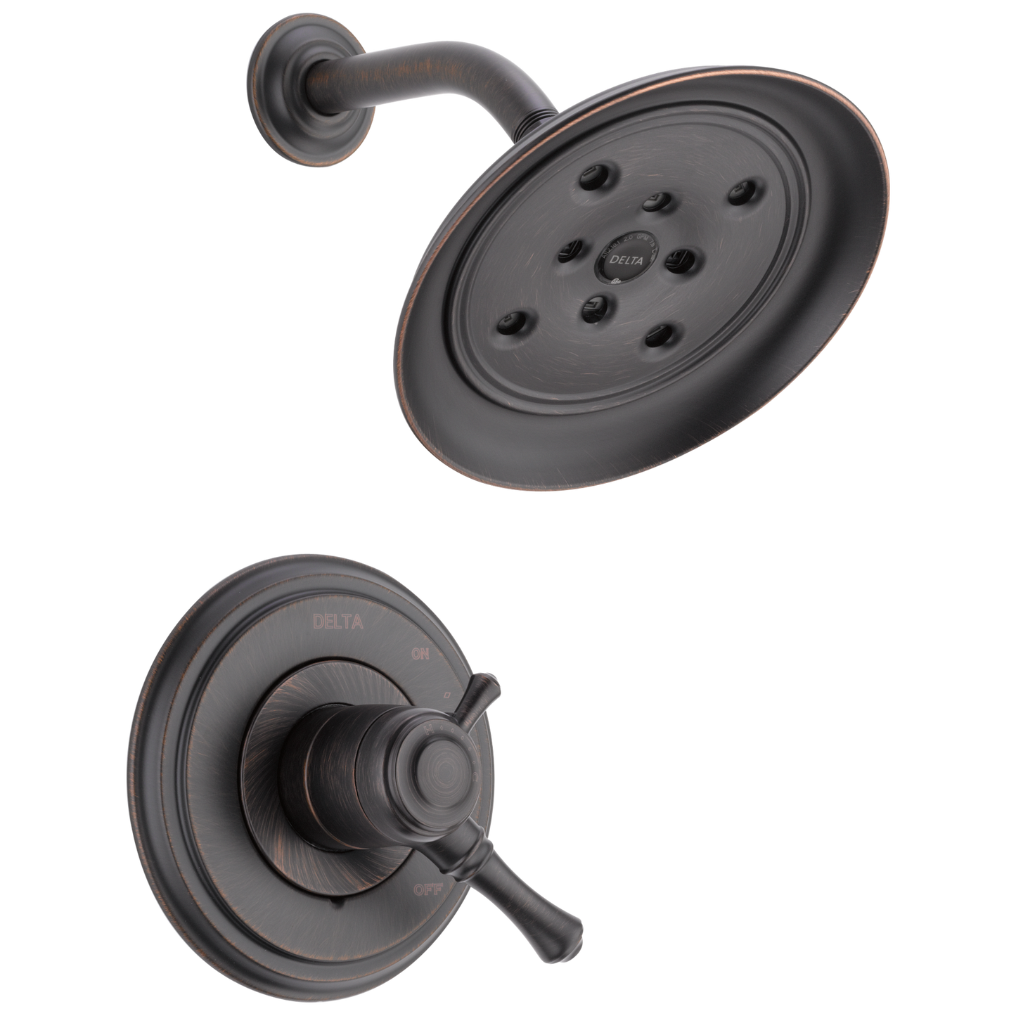 Delta T17297 Cassidy Monitor 17 Series H2Okinetic Shower Trim
