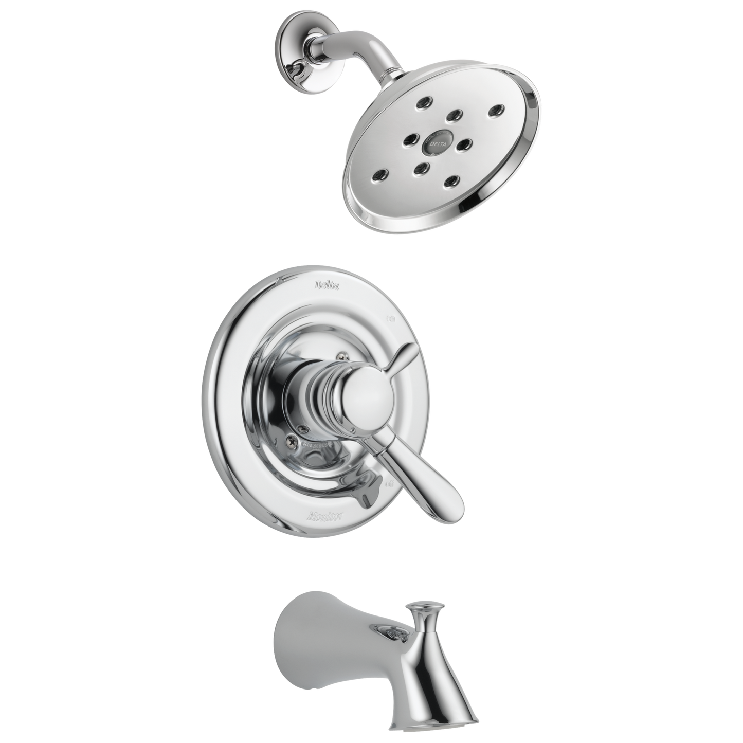 Delta T17438-H2O Lahara Monitor 17 Series H2Okinetic Tub and Shower Trim