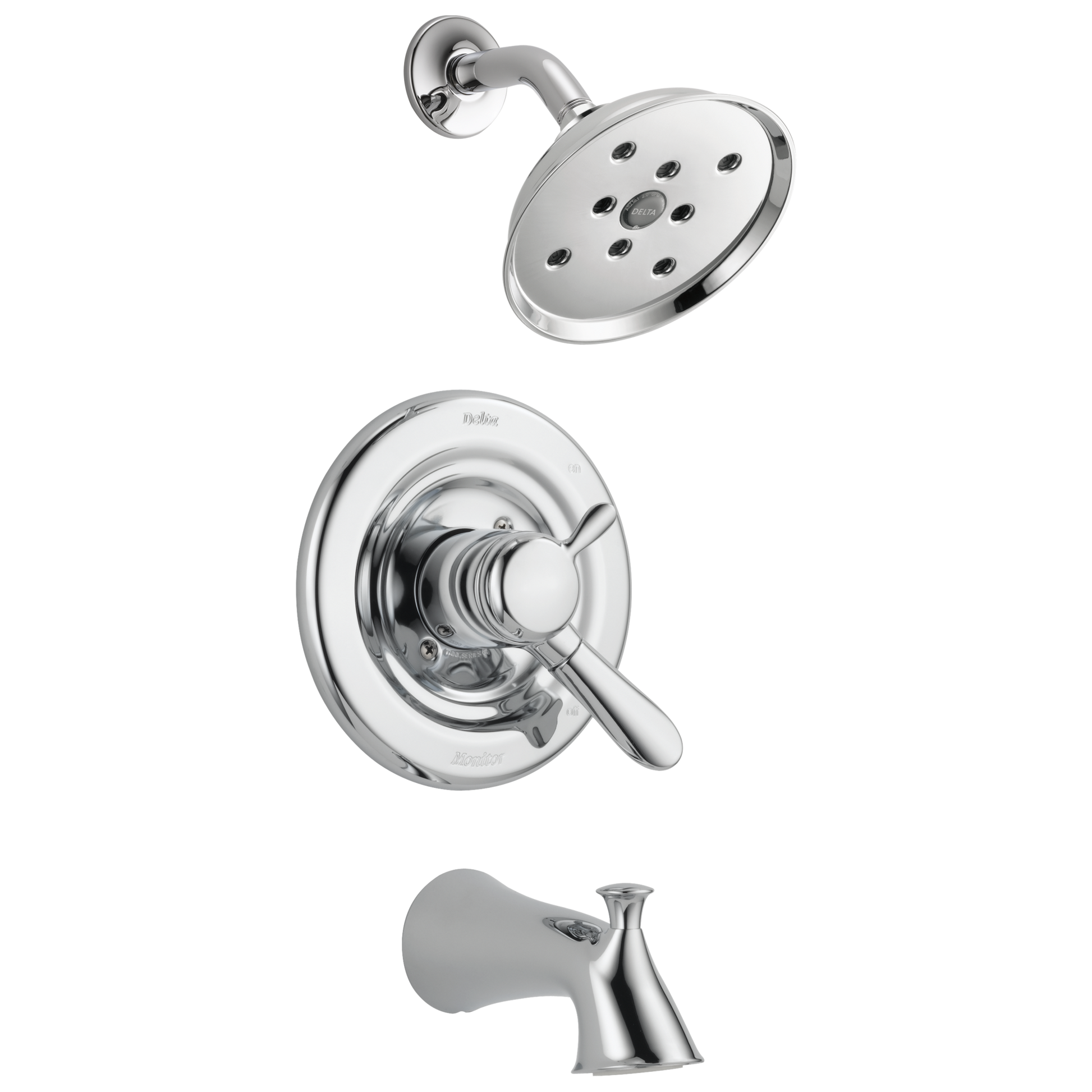 Delta T17438-H2O Lahara Monitor 17 Series H2Okinetic Tub and Shower Trim