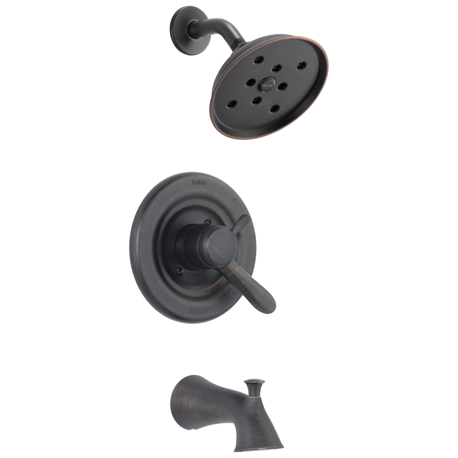 Delta T17438-H2O Lahara Monitor 17 Series H2Okinetic Tub and Shower Trim