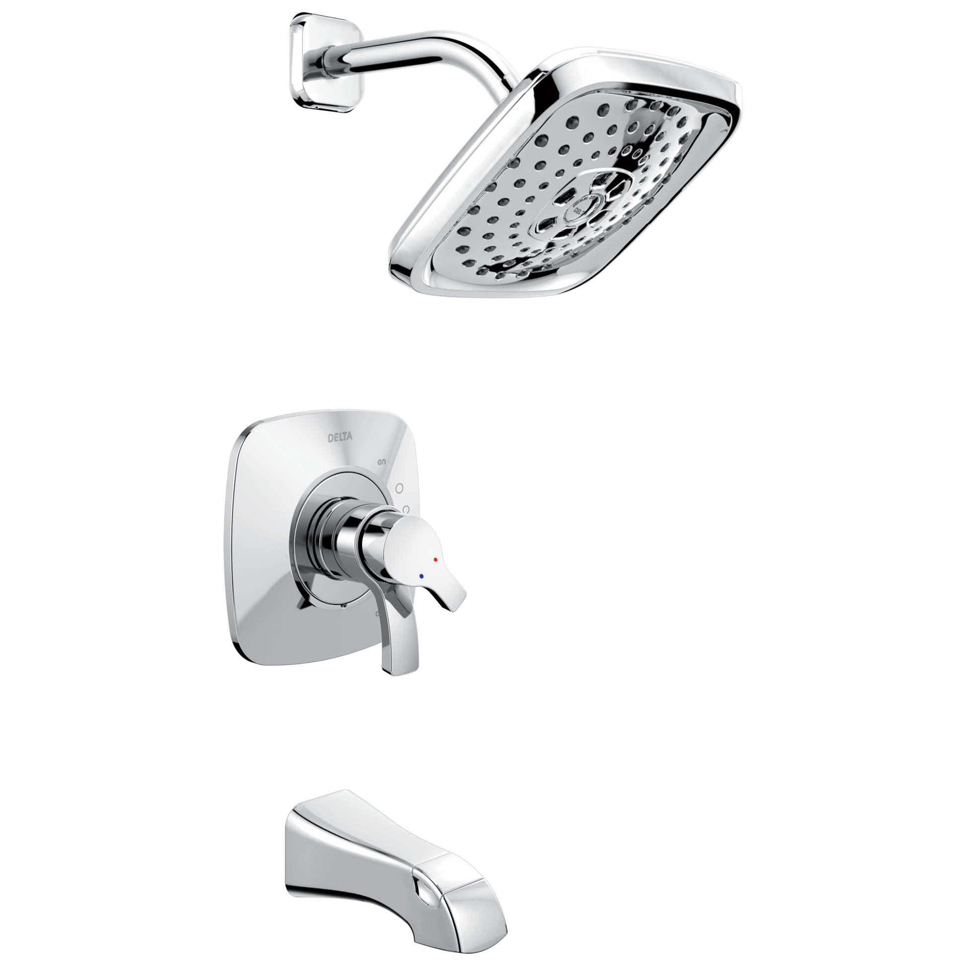 Delta T17452 Tesla Monitor 17 Series H2Okinetic Tub and Shower Trim