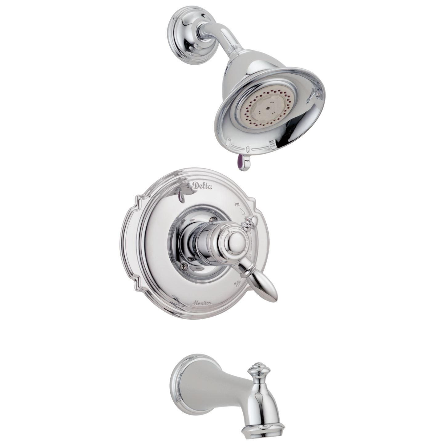 Delta T17455 Victorian Monitor 17 Series Tub and Shower Trim