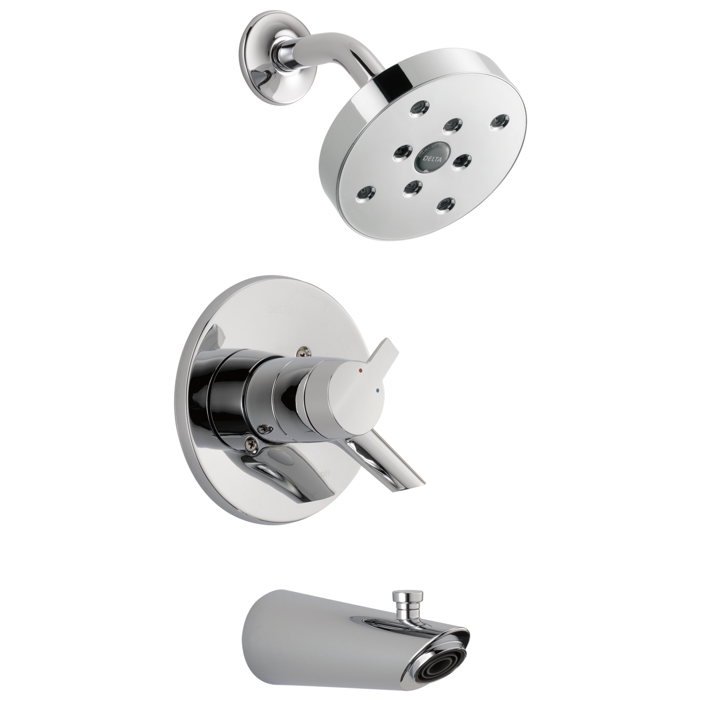 Delta T17461 Compel Monitor 17 Series H2Okinetic Tub and Shower Trim