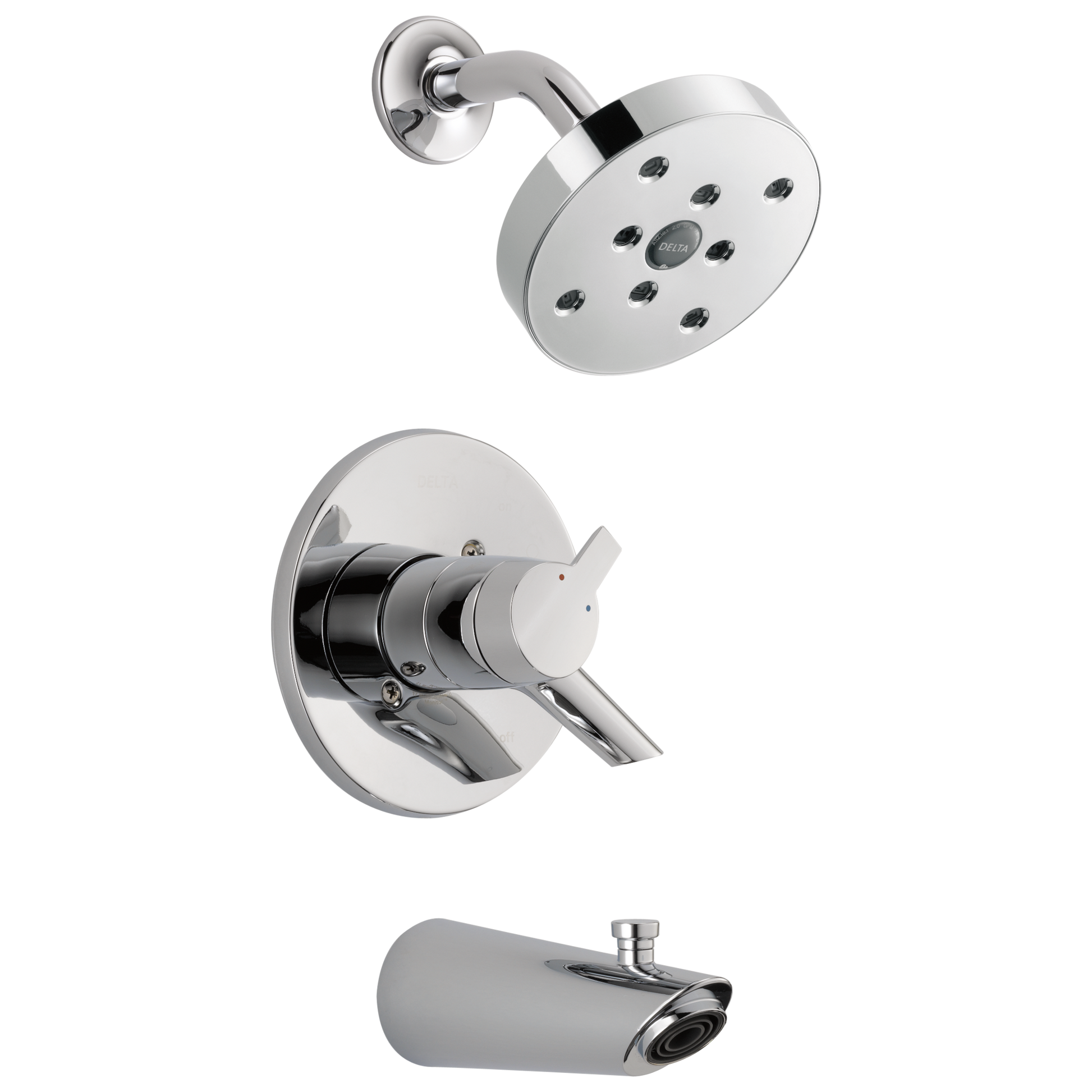Delta T17461 Compel Monitor 17 Series H2Okinetic Tub and Shower Trim