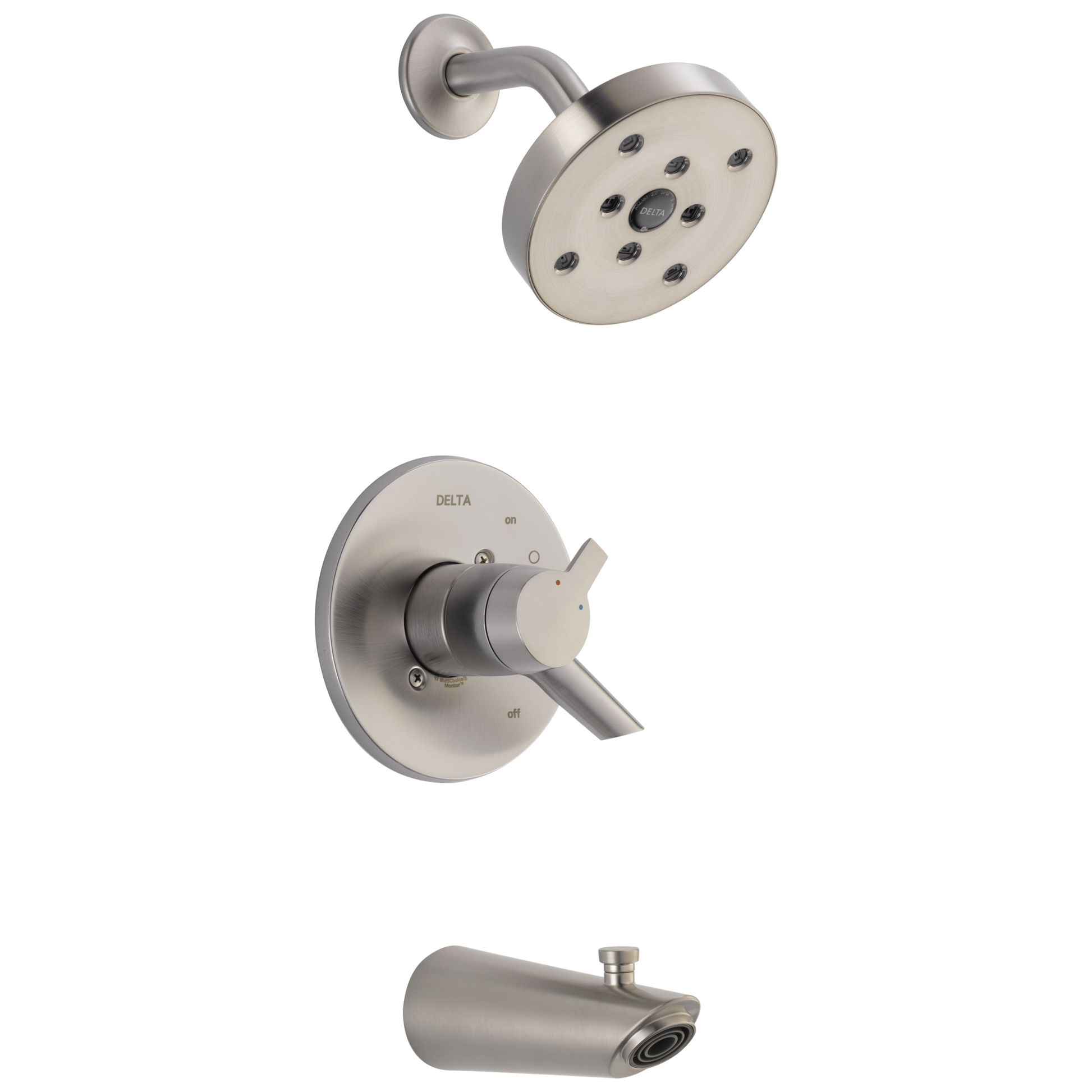 Delta T17461 Compel Monitor 17 Series H2Okinetic Tub and Shower Trim
