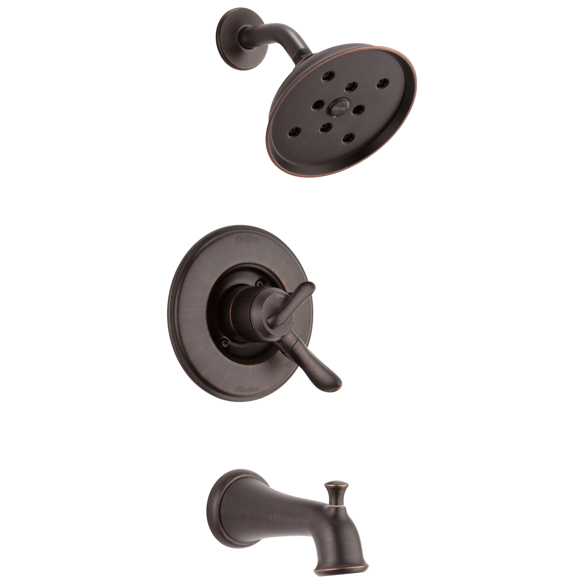 Delta T17494 Linden Monitor 17 Series H2okinetic Tub and Shower Trim