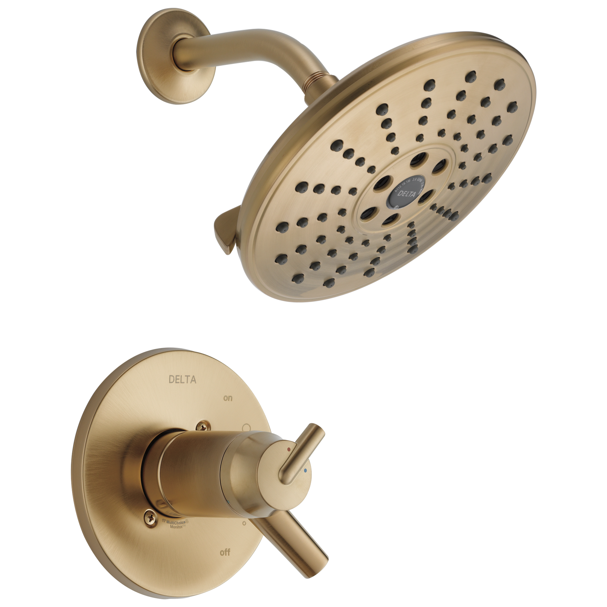 Delta T17T259-H2O Trinsic Tempassure 17T Series H2okinetic Shower Trim