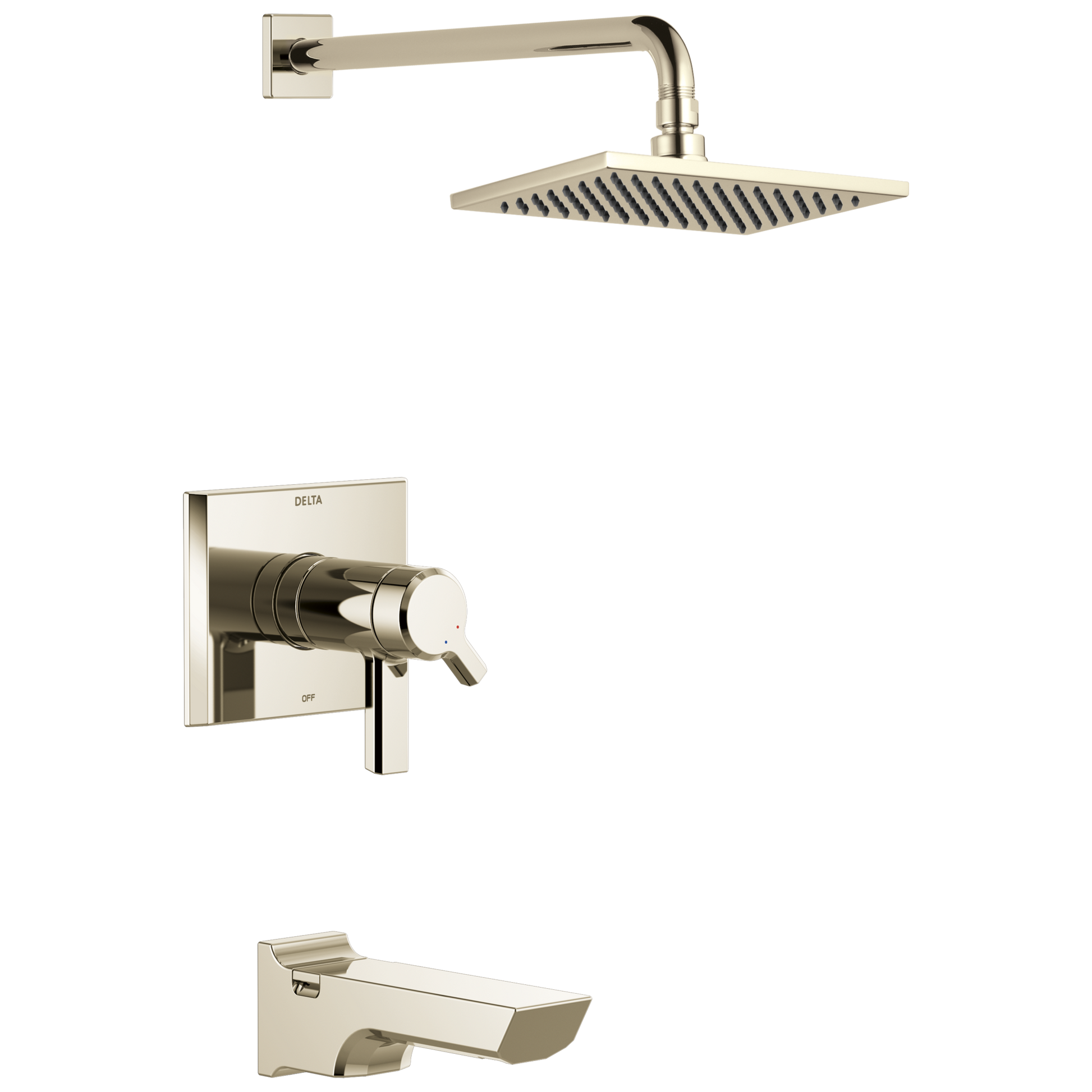 Delta Pivotal: TempAssure 17T Series H2OKinetic Tub & Shower Trim