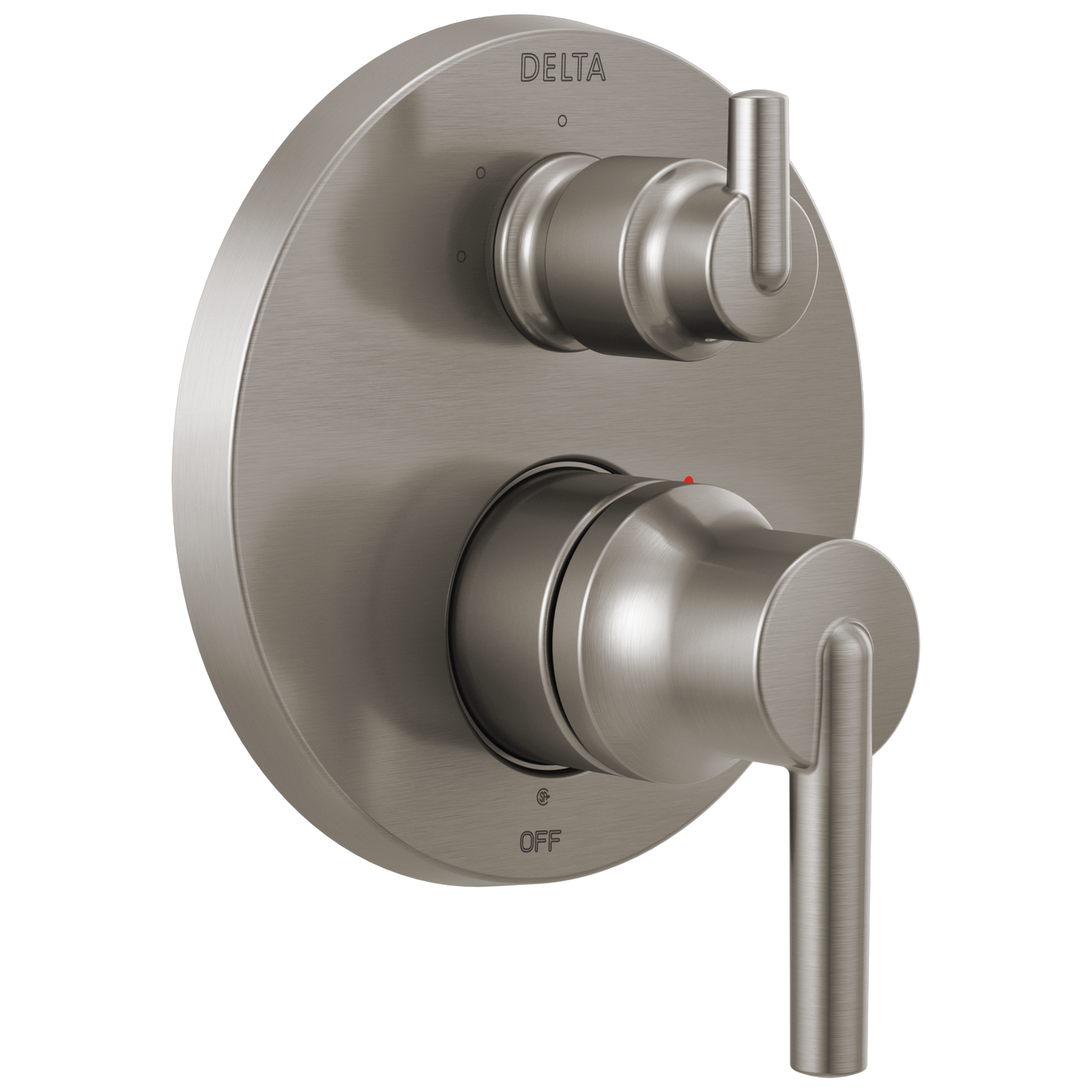 Delta T24859 Trinsic Contemporary Two Handle Monitor 14 Series Valve Trim with 3-Setting Integrated Diverter