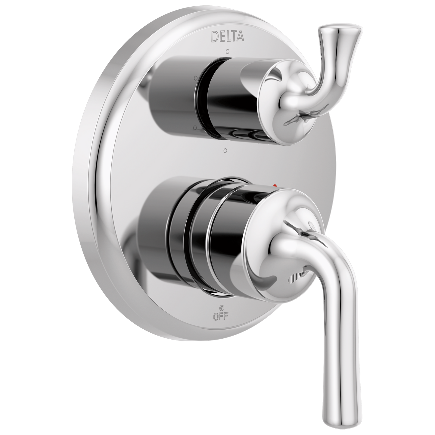 Delta Delta Kayra™: 2-Handle Monitor 14 Series Valve Trim with 3- or 6- Setting Diverter