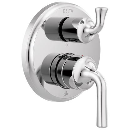 Delta Delta Kayra™: 2-Handle Monitor 14 Series Valve Trim with 3- or 6- Setting Diverter