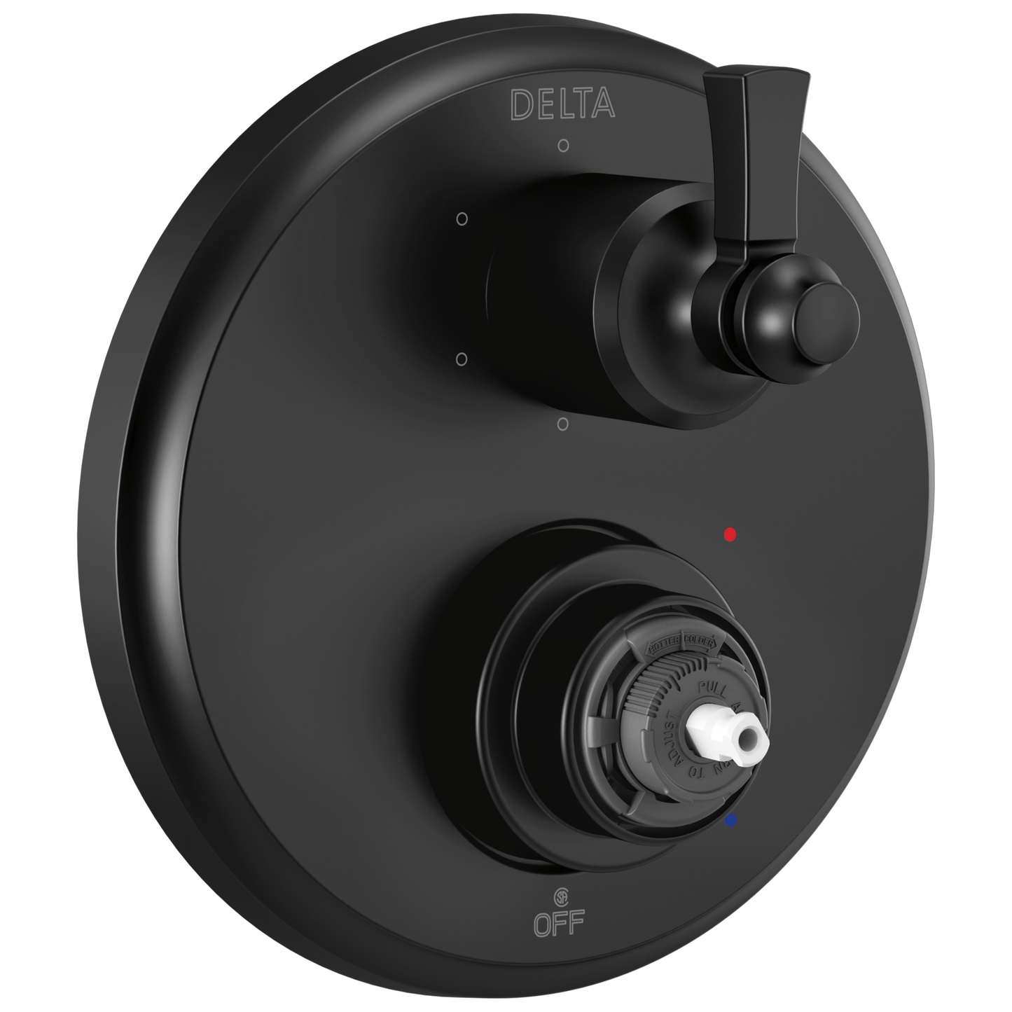 Delta Delta Dorval™: Traditional 2-Handle Monitor 14 Series Valve Trim with 6 Setting Diverter