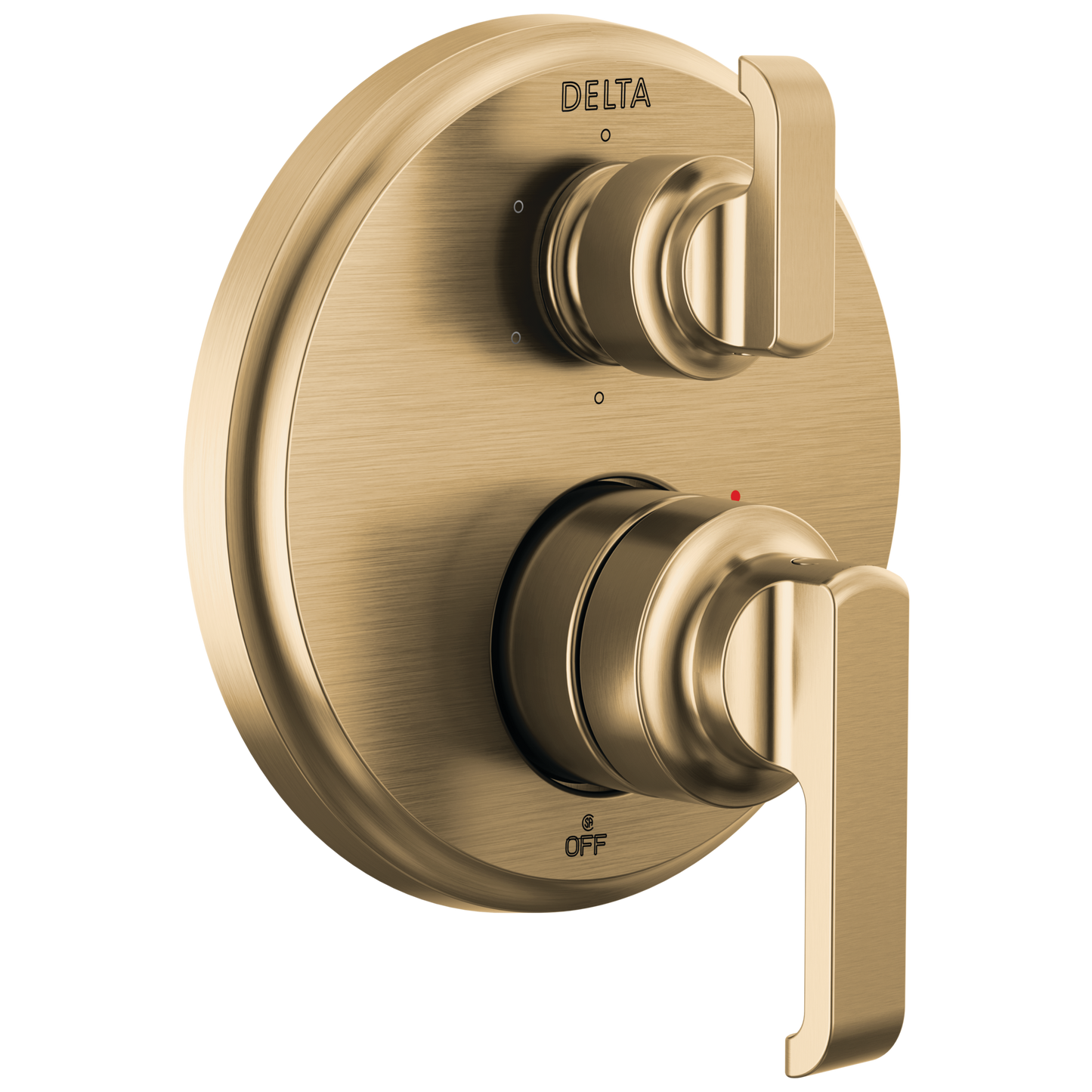 Delta Tetra: 14 Series Integrated Diverter Trim with 6-Setting