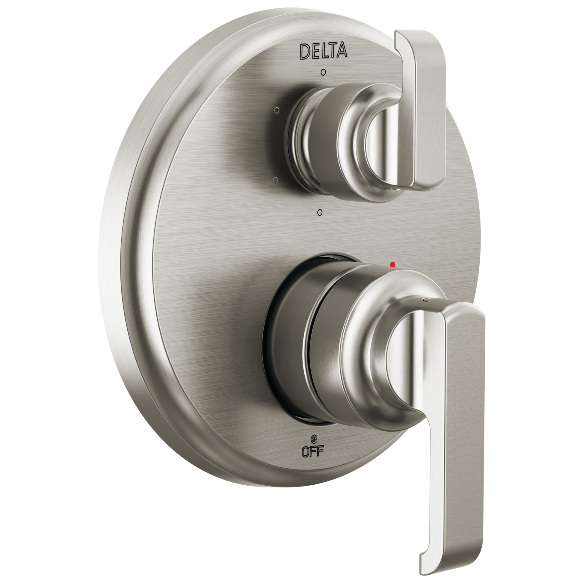 Delta Tetra: 14 Series Integrated Diverter Trim with 6-Setting