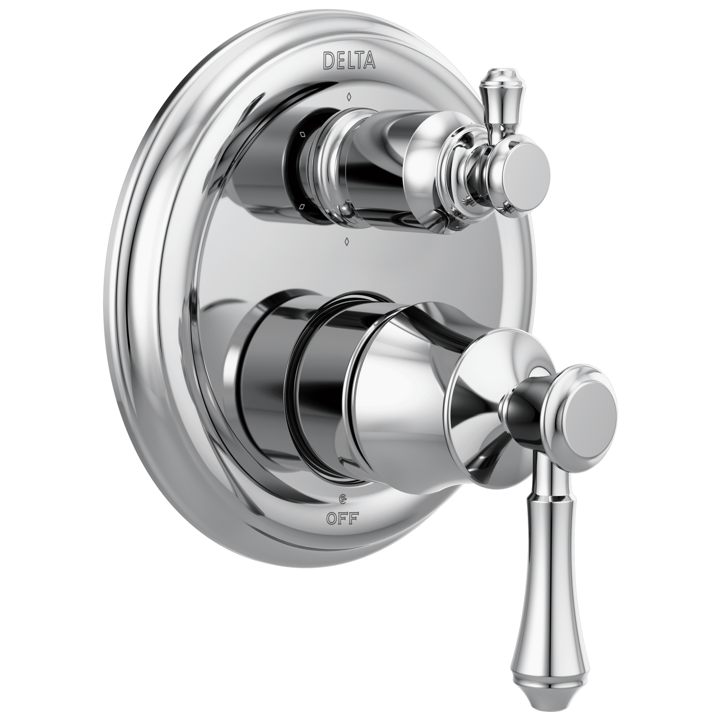 Delta T24997 Cassidy Traditional 2-handle Monitor 14 Series Valve Trim with 6-Setting Integrated Diverter