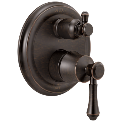 Delta T24997 Cassidy Traditional 2-handle Monitor 14 Series Valve Trim with 6-Setting Integrated Diverter