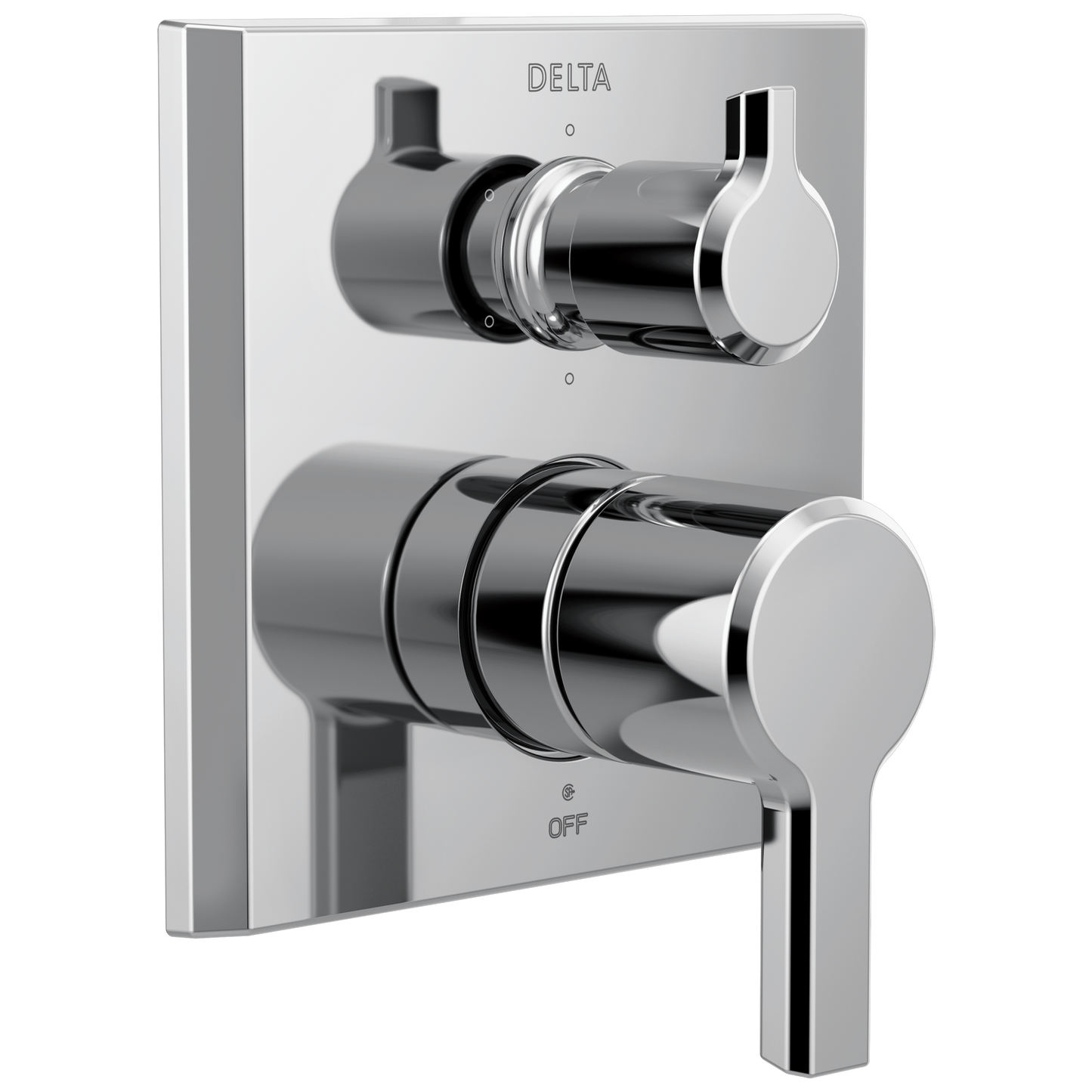 Delta Pivotal: 14 Series Integrated Diverter Trim - 6 Function Diverter