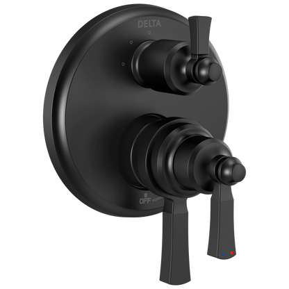Delta Delta Dorval™: Traditional 2-Handle Monitor 17 Series Valve Trim with 3 Setting Diverter
