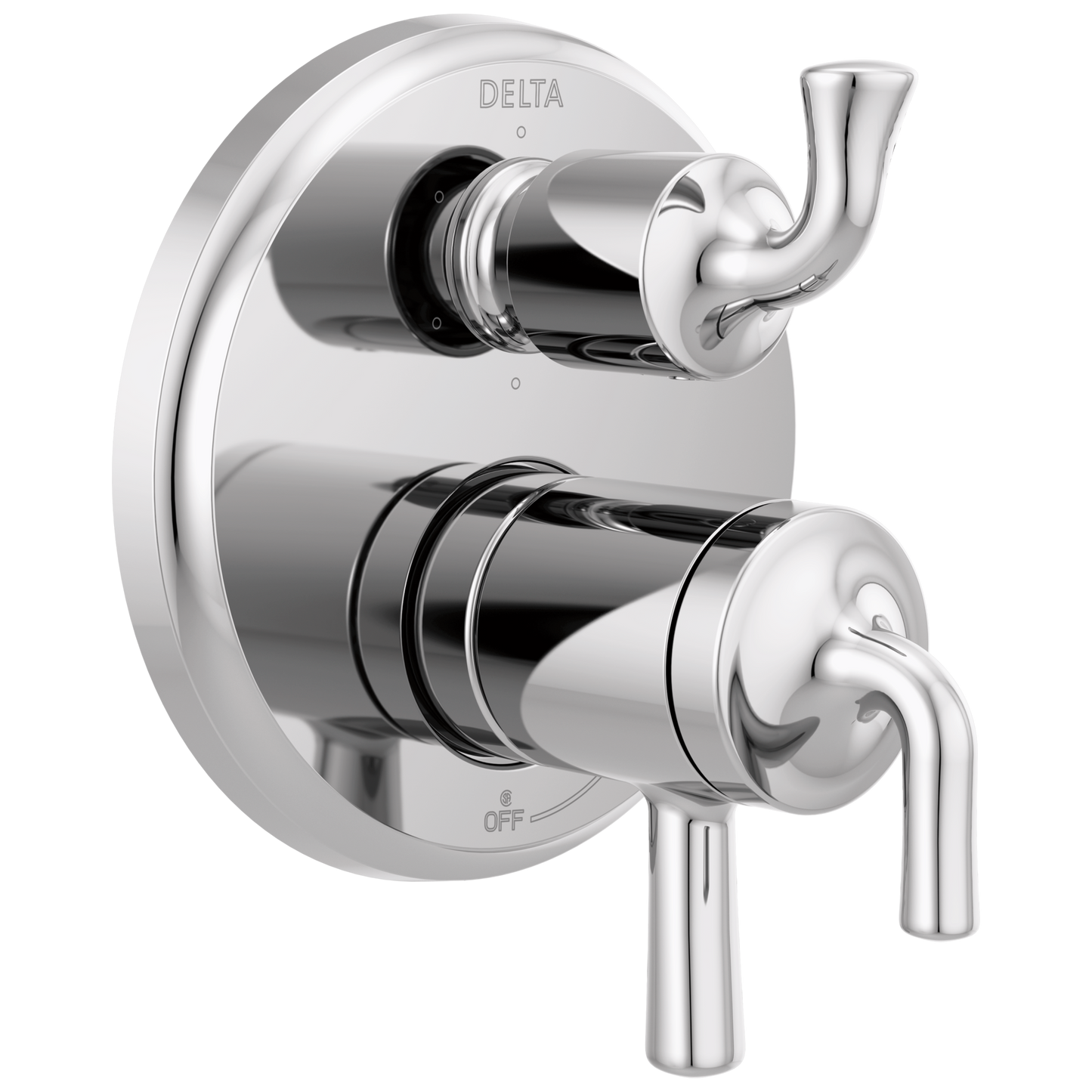 Delta Delta Kayra™: 2-Handle Monitor 17 Series Valve Trim with 3- or 6- Setting Diverter