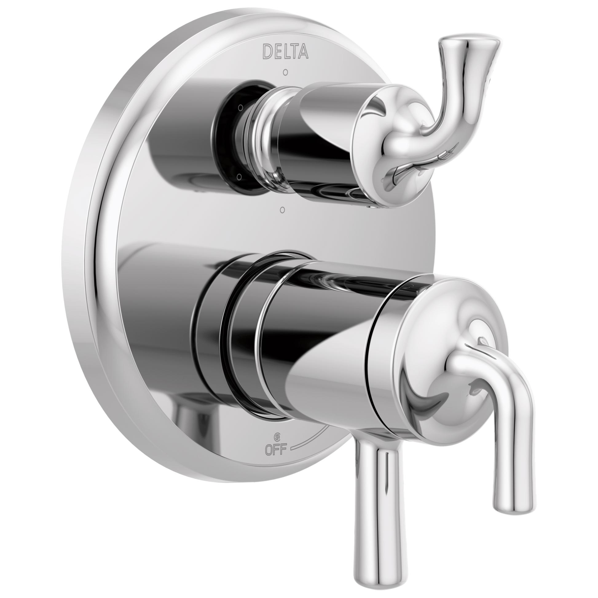 Delta Delta Kayra™: 2-Handle Monitor 17 Series Valve Trim with 3- or 6- Setting Diverter