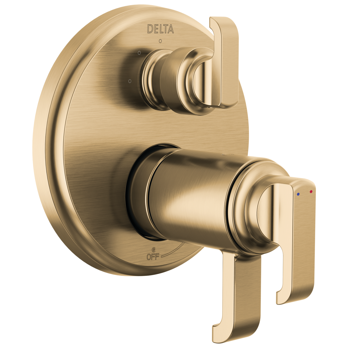 Delta Tetra: TempAssure 17T Series Integrated Diverter Trim with 3-Setting