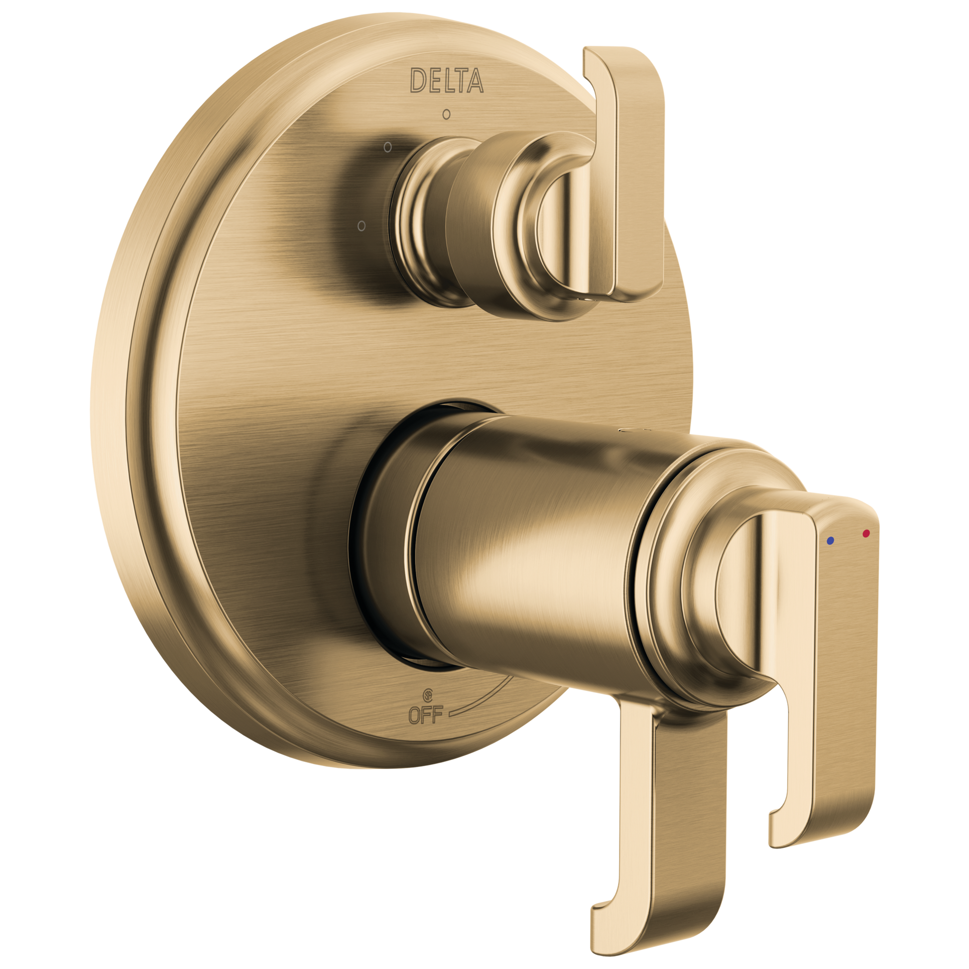 Delta Tetra: TempAssure 17T Series Integrated Diverter Trim with 3-Setting