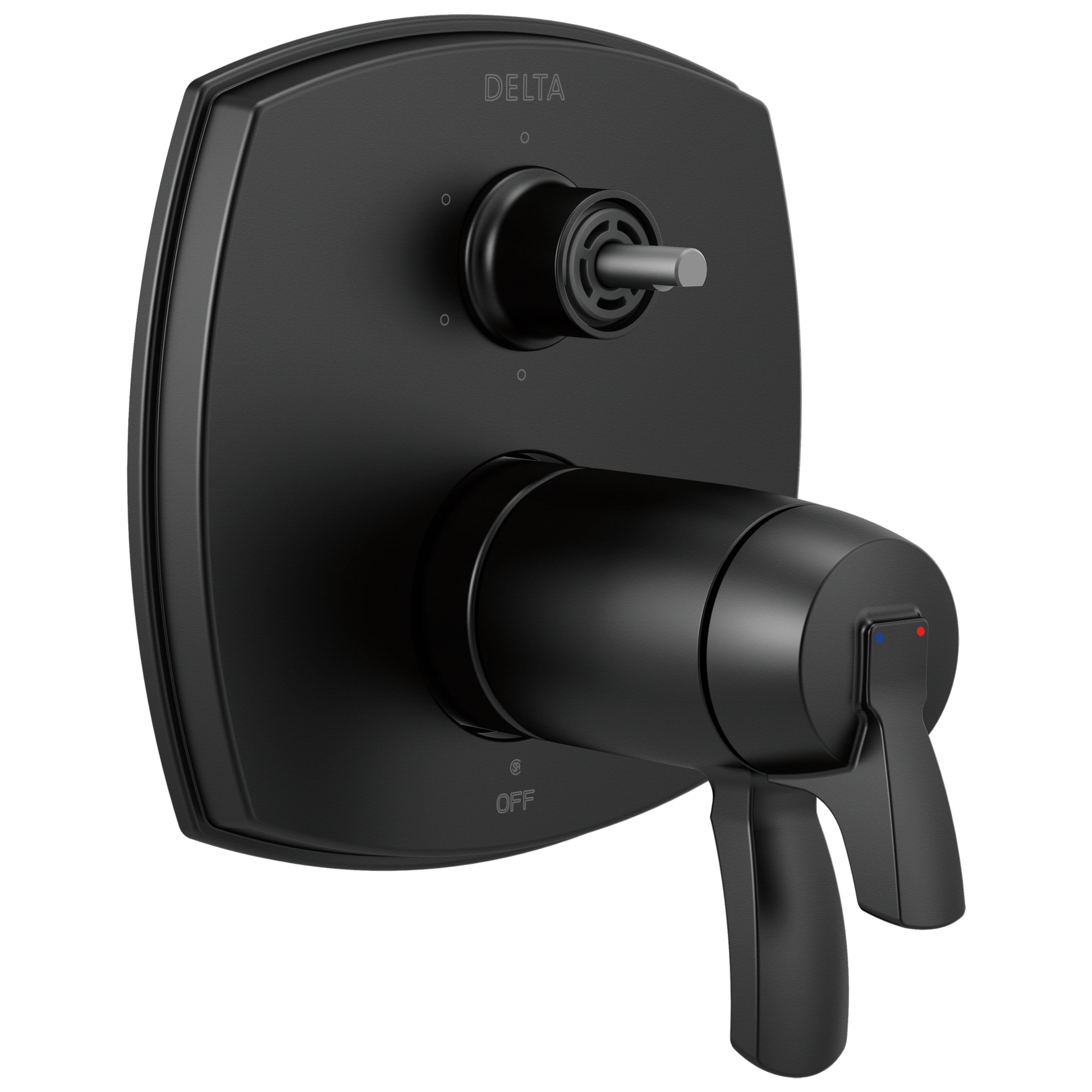 Delta T27T976-LHP Stryke 17 Thermostatic Integrated Diverter Trim with Six Function Diverter Less Diverter Handle