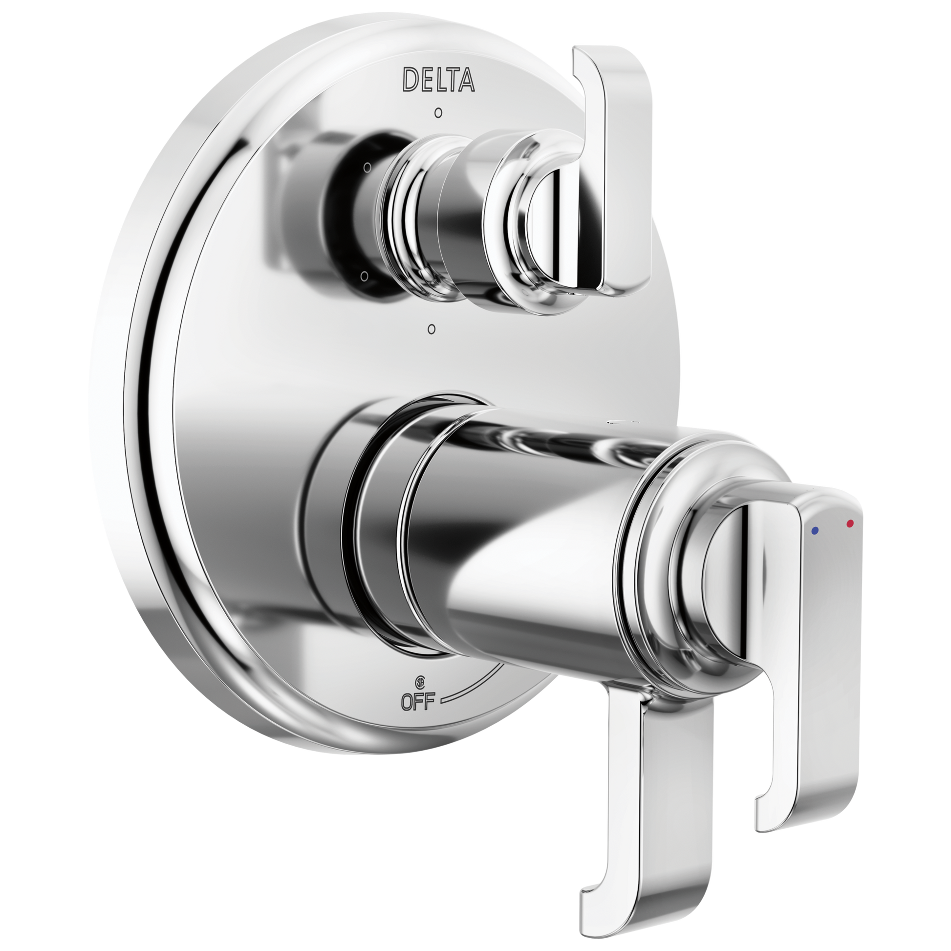 Delta Tetra: TempAssure 17T Series Integrated Diverter Trim with 6-Setting