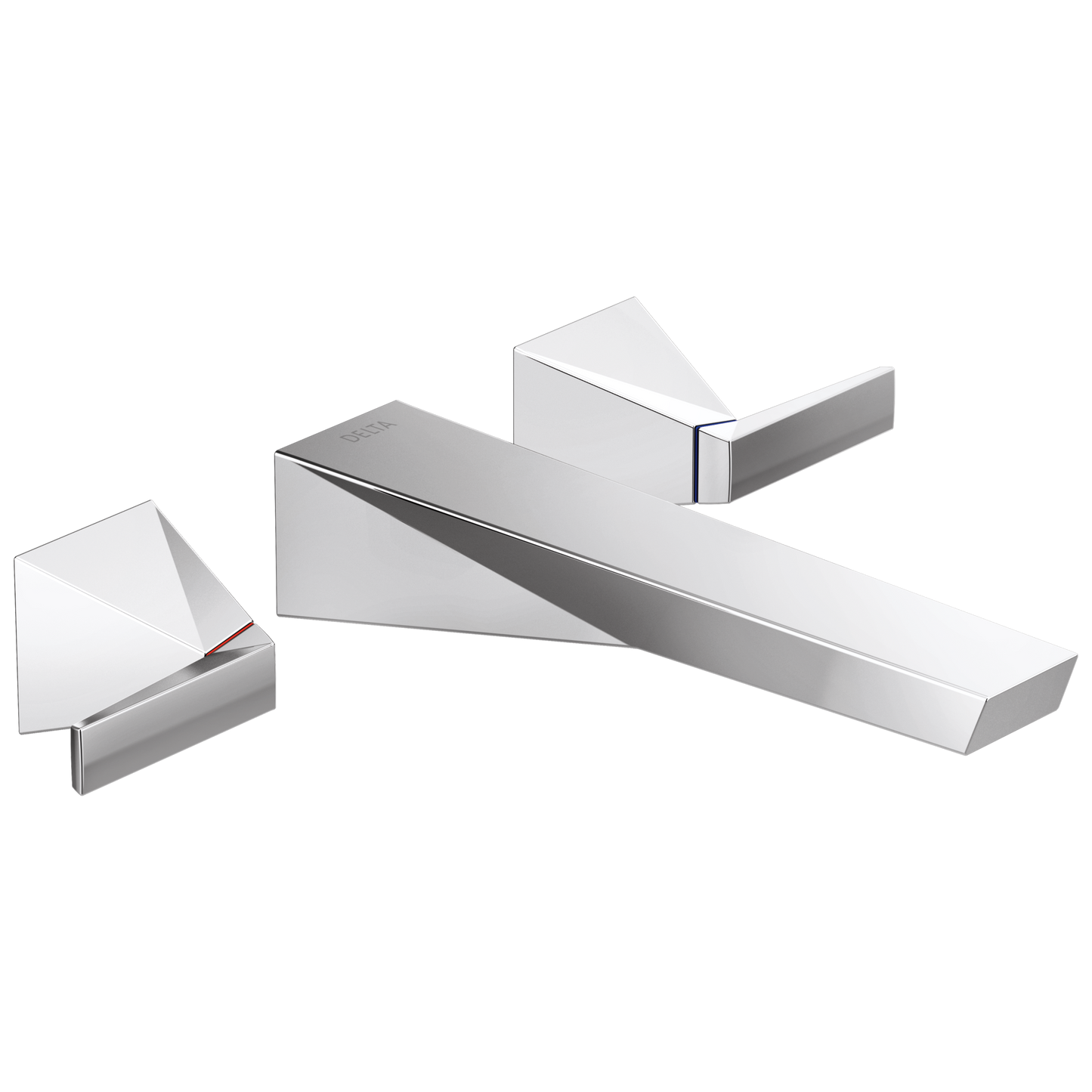 Delta Trillian: Two Handle Wall Mount Bathroom Faucet Trim