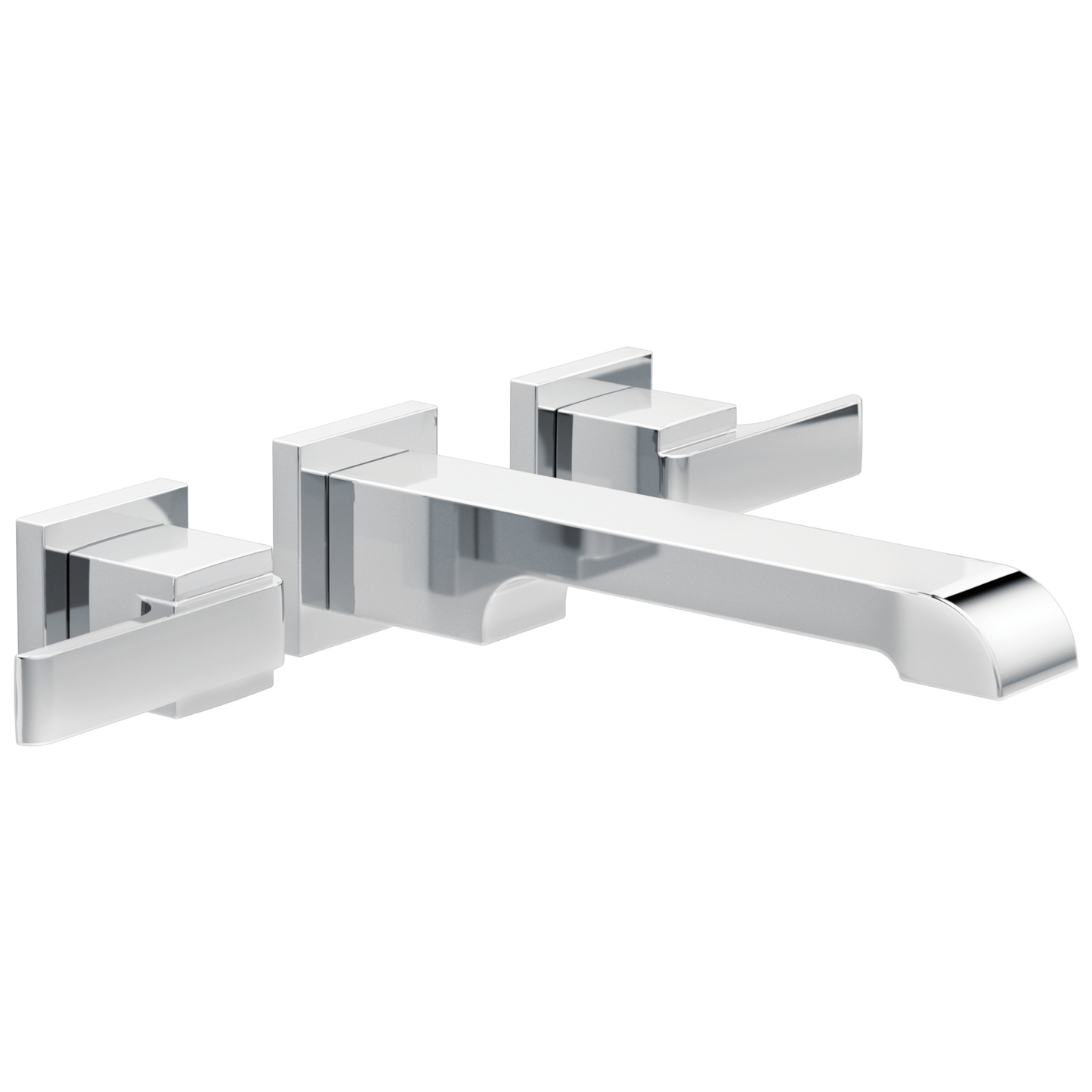 Delta T3567LF Ara Two Handle Wall Mount Lavatory Faucet Trim