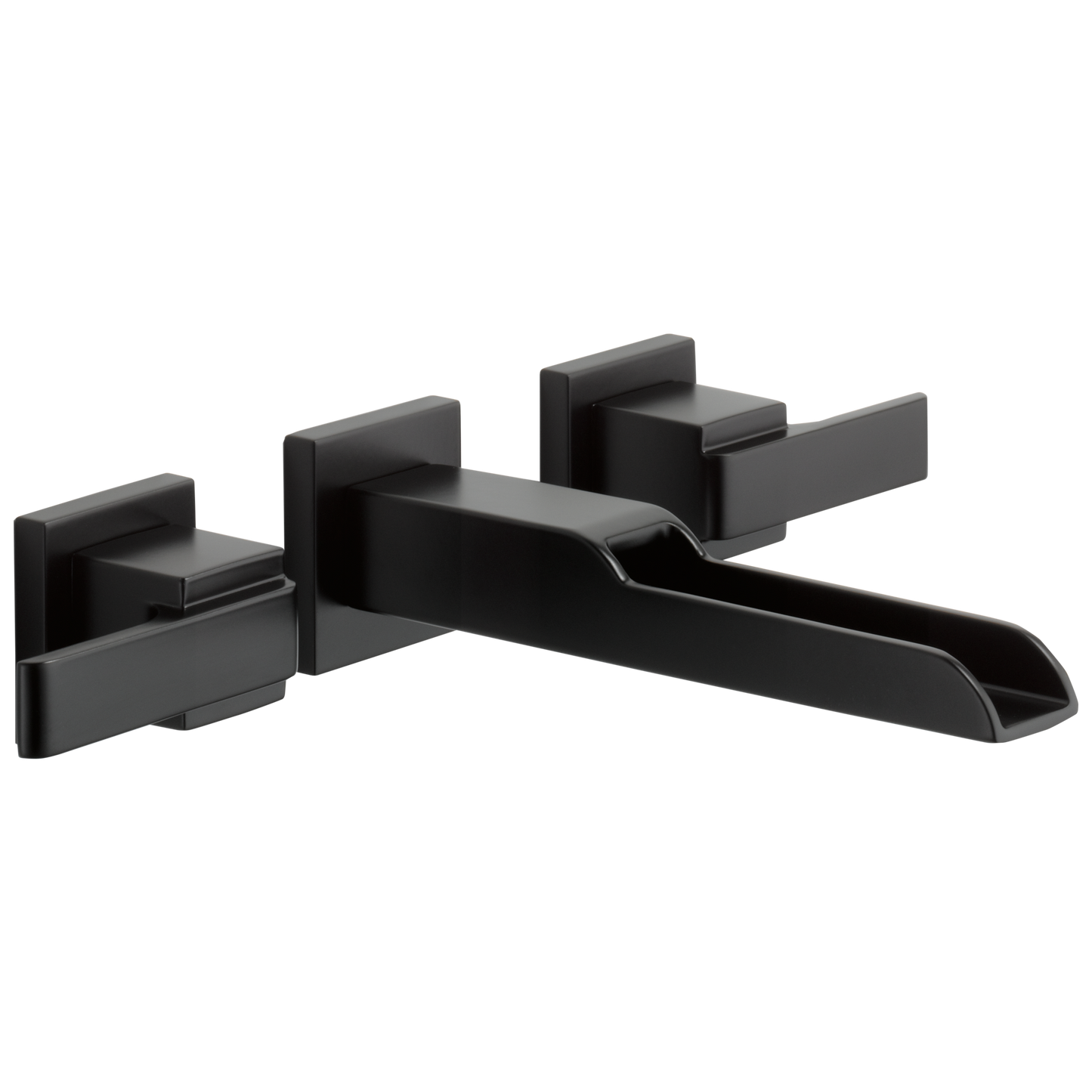 Delta T3568LF Ara Two Handle Wall Mount Channel Lavatory Faucet Trim