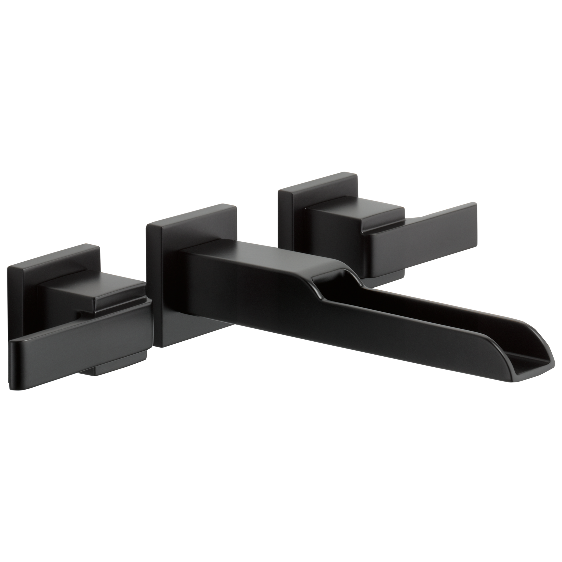 Delta T3568LF Ara Two Handle Wall Mount Channel Lavatory Faucet Trim