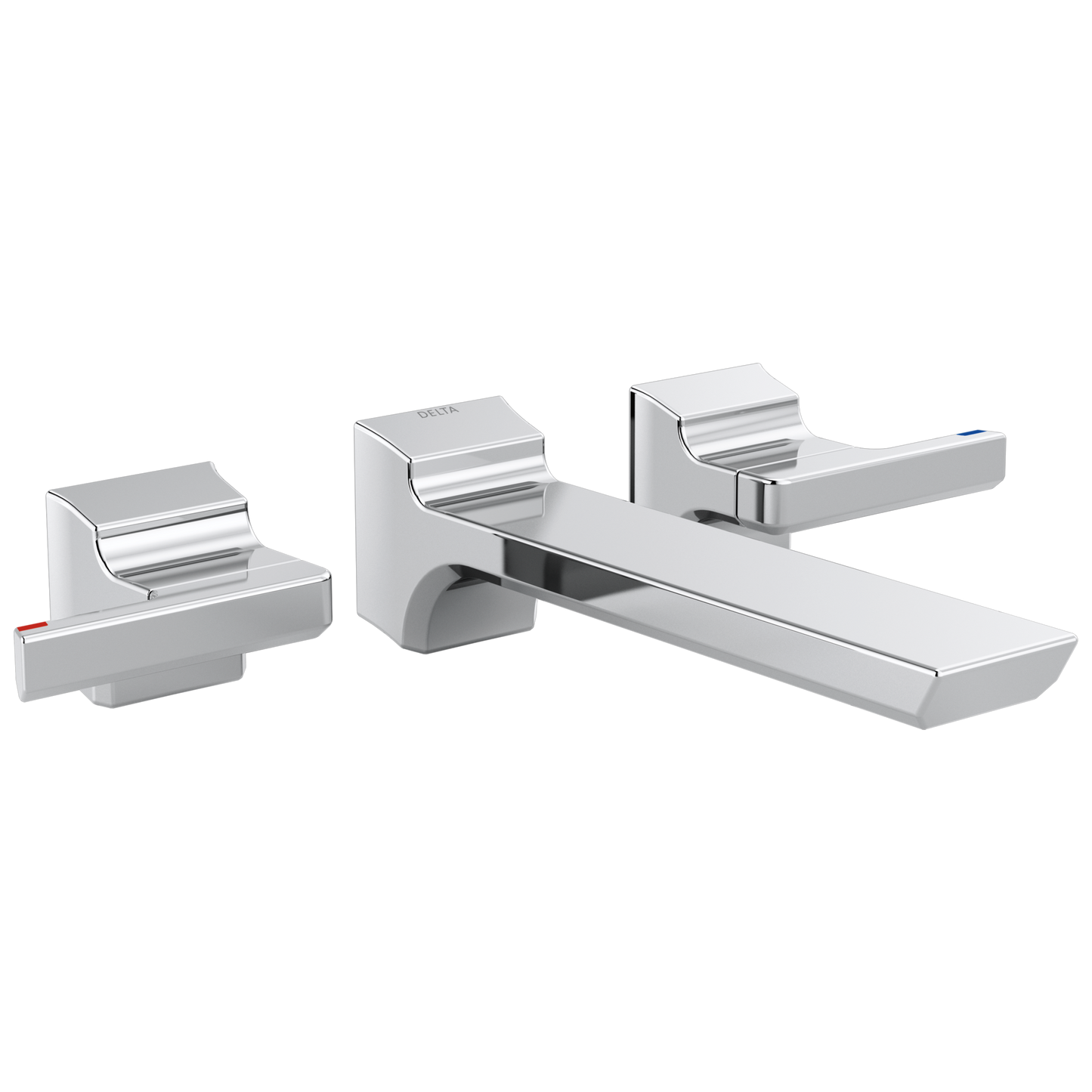 Delta Pivotal: Two Handle Wall Mount Bathroom Faucet Trim