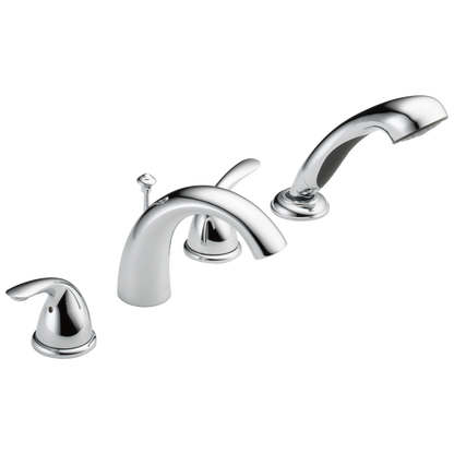 Delta T4705 Classic Roman Tub with Hand Shower Trim