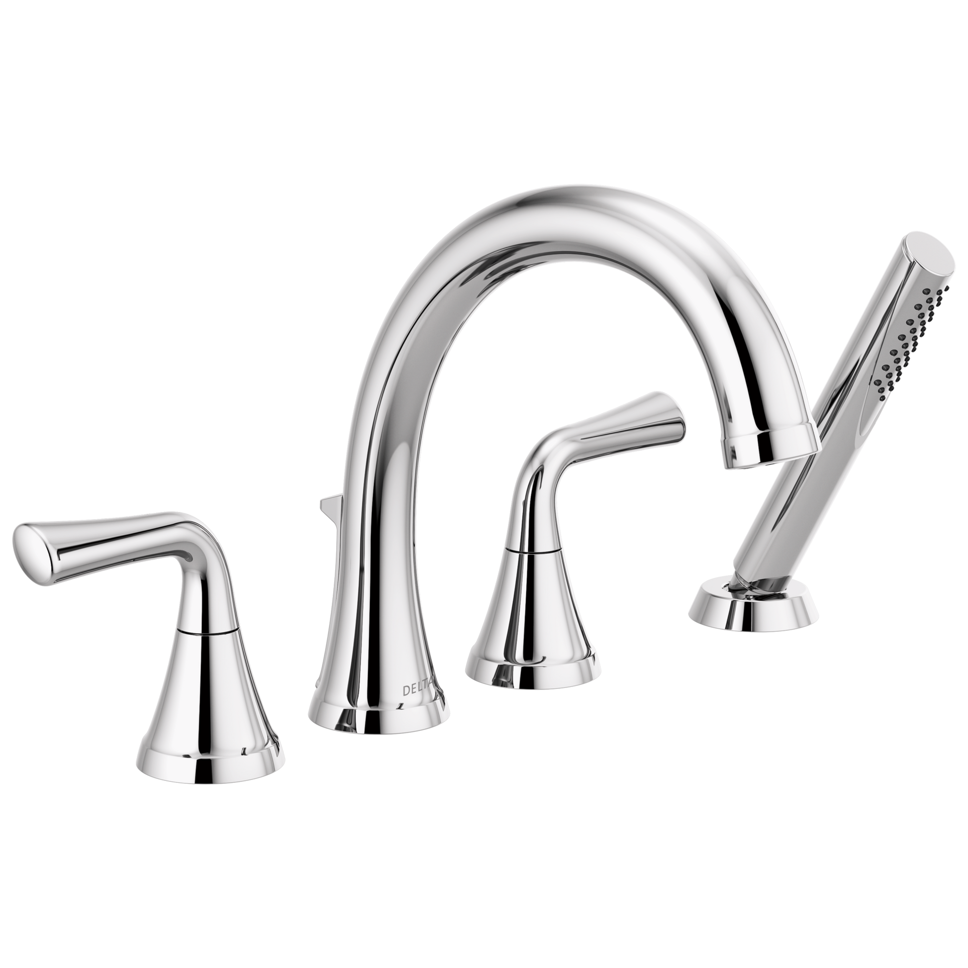 Delta Delta Kayra™: Roman Tub Trim with Hand Shower