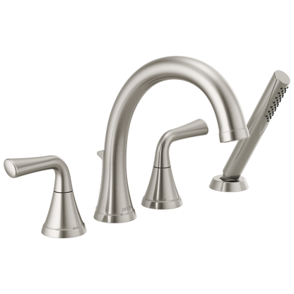 Delta Delta Kayra™: Roman Tub Trim with Hand Shower
