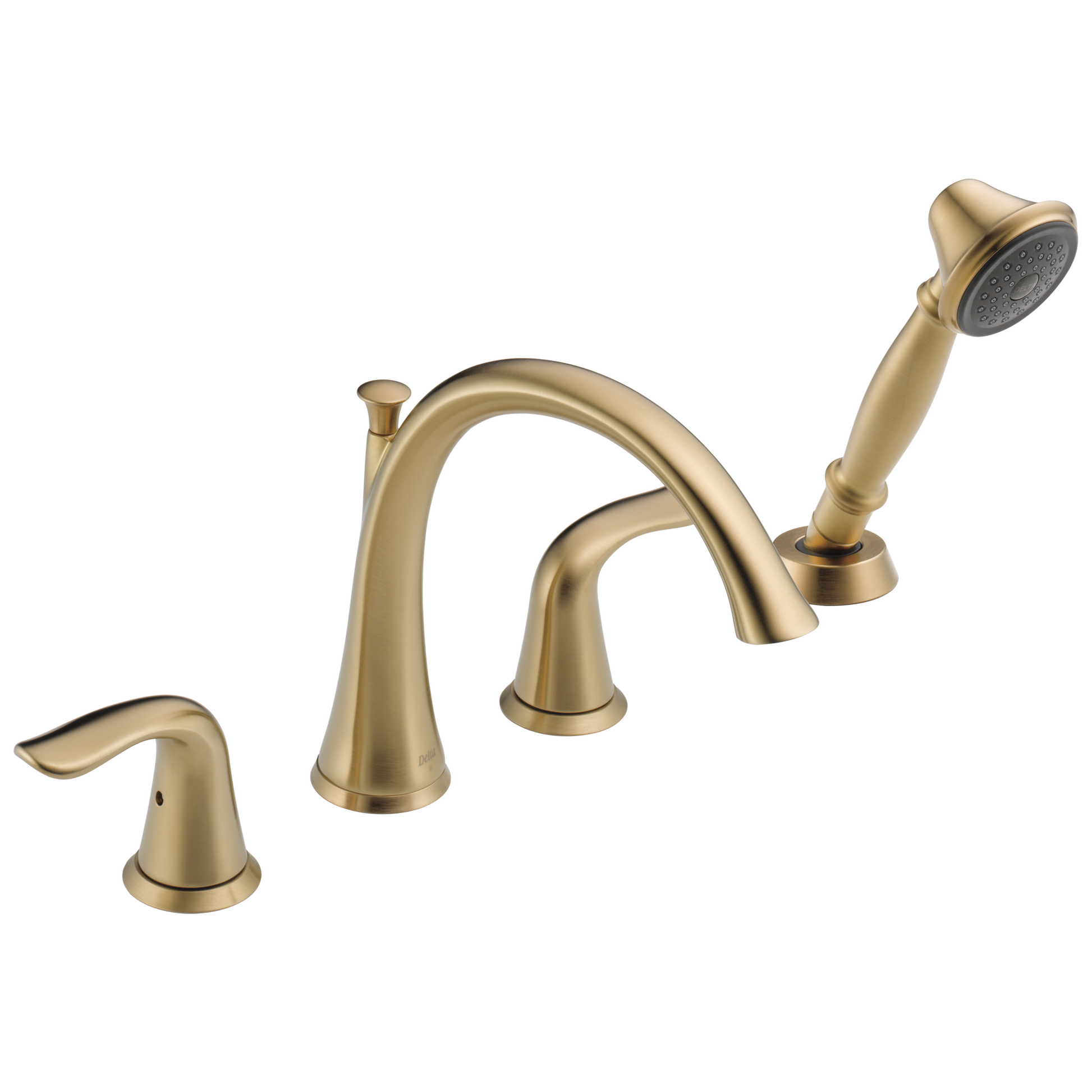 Delta T4738 Lahara Roman Tub with Handshower Trim
