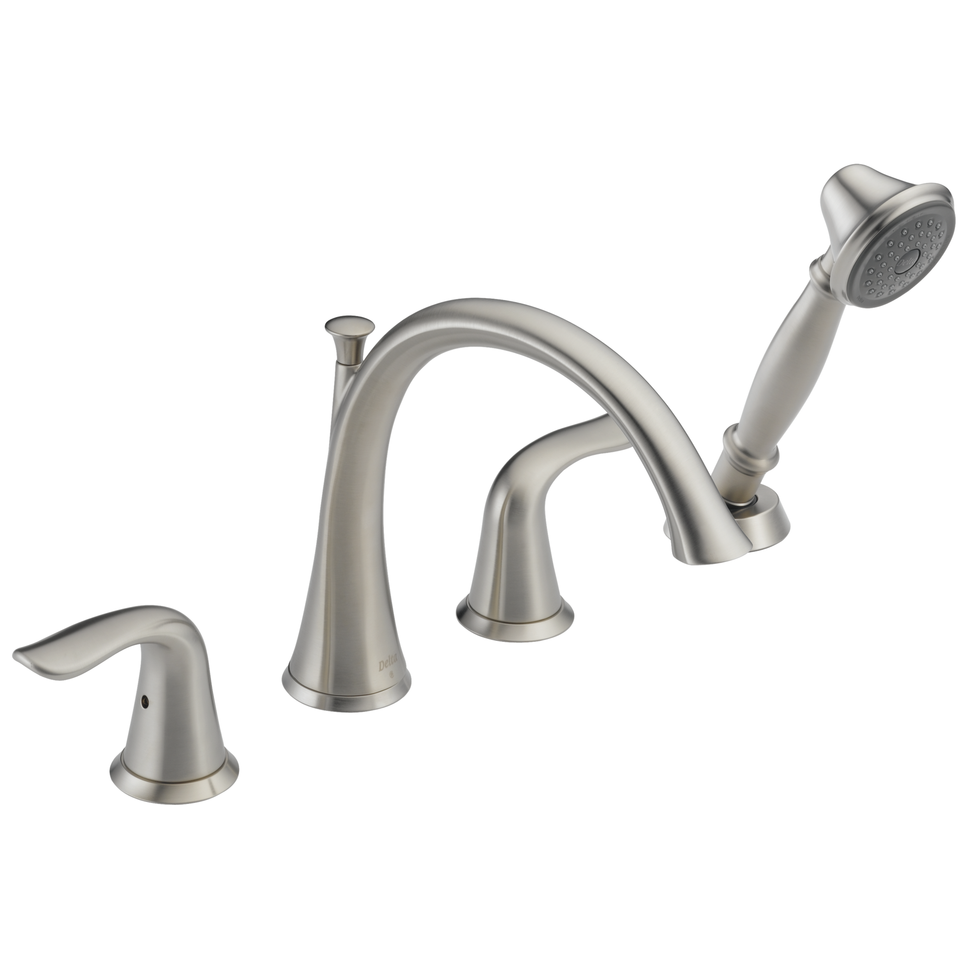 Delta T4738 Lahara Roman Tub with Handshower Trim
