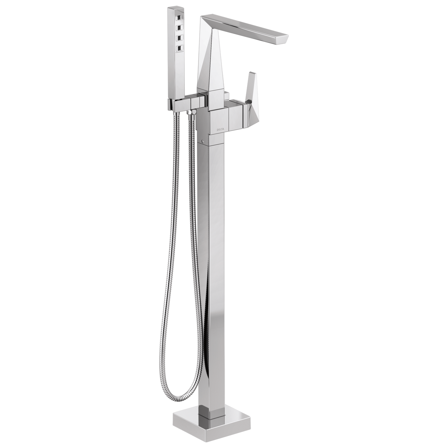 Delta Delta Trillian™: Single Handle Floor Mount Tub Filler Trim