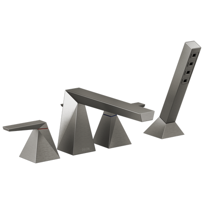 Delta Trillian: Two-Handle Roman Tub Trim with Hand Shower