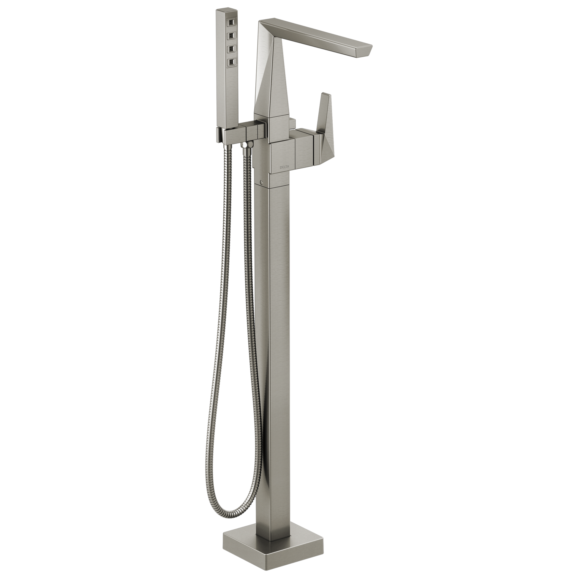 Delta Trillian: Single Handle Floor Mount Tub Filler Trim