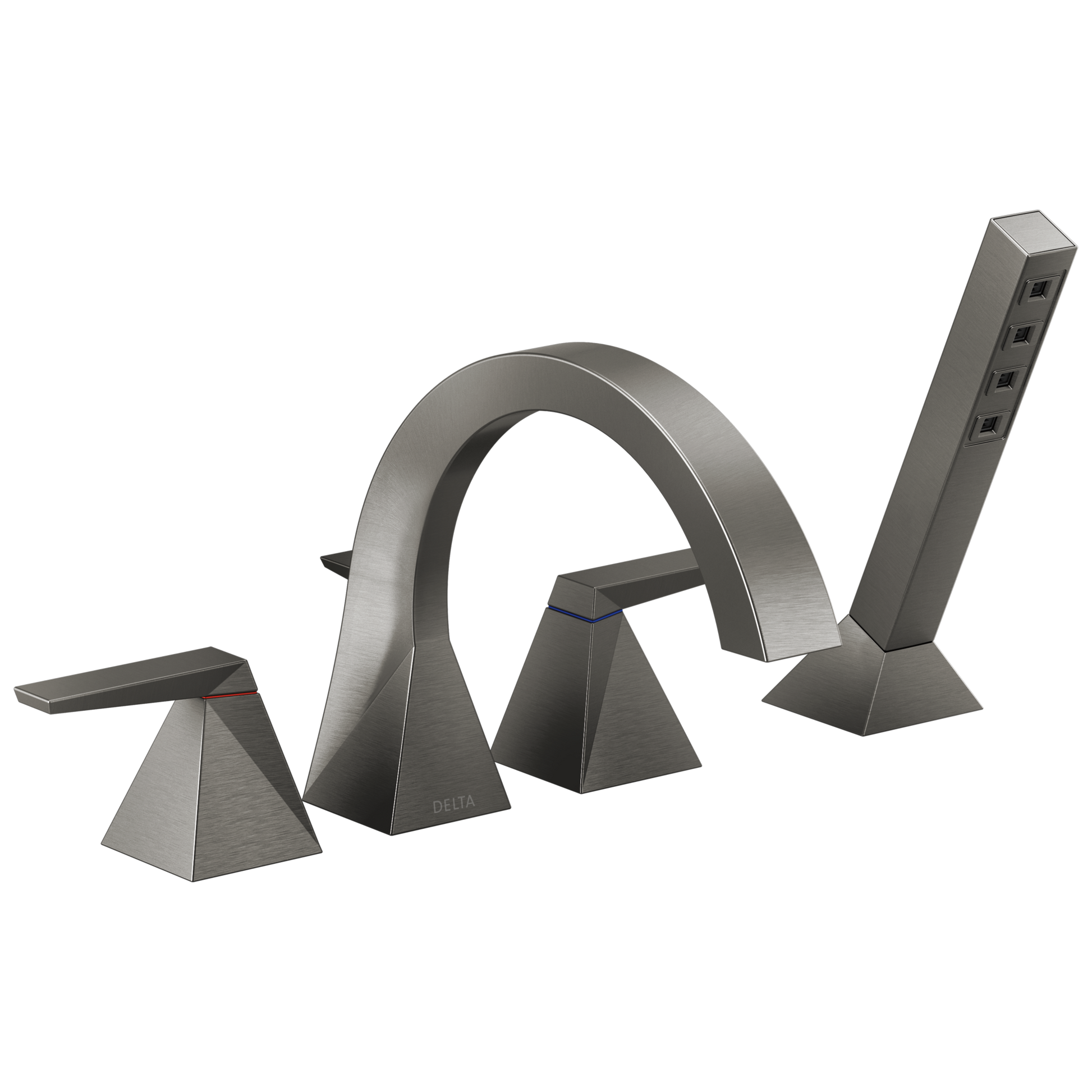Delta Trillian: Two-Handle Roman Tub Trim with Hand Shower
