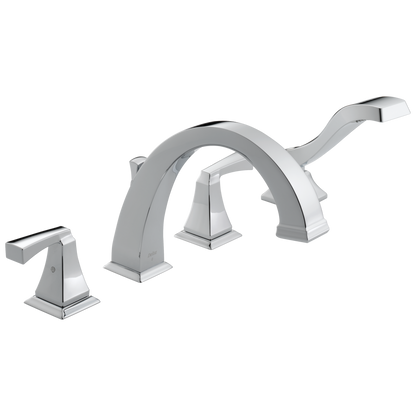 Delta T4751 Dryden Roman Tub with Hand Shower Trim