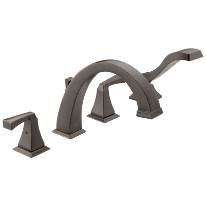 Delta T4751 Dryden Roman Tub with Hand Shower Trim