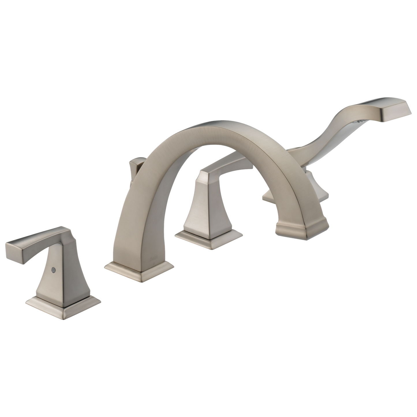 Delta T4751 Dryden Roman Tub with Hand Shower Trim