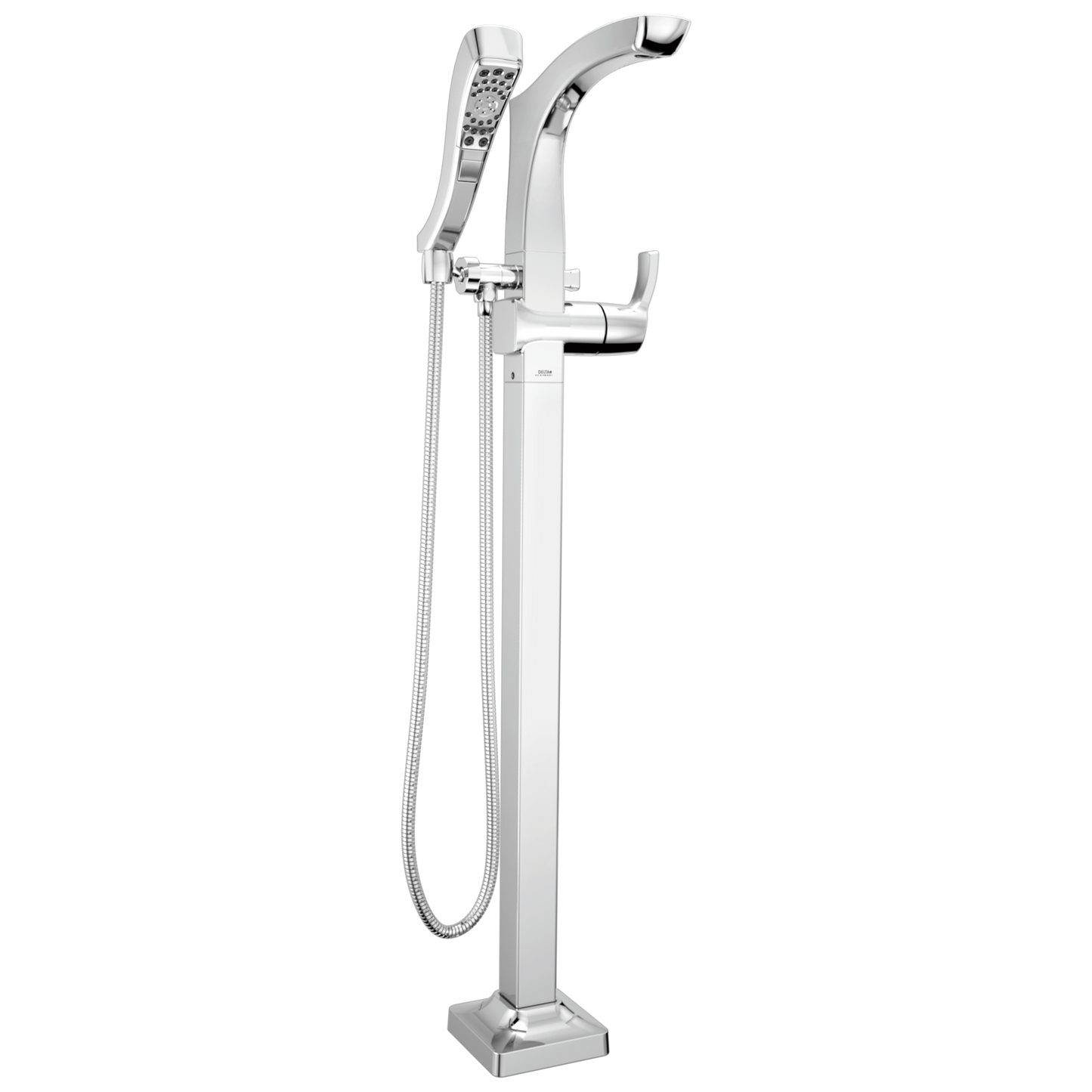 Delta T4752-FL Tesla Floor Mount Tub Filler Trim