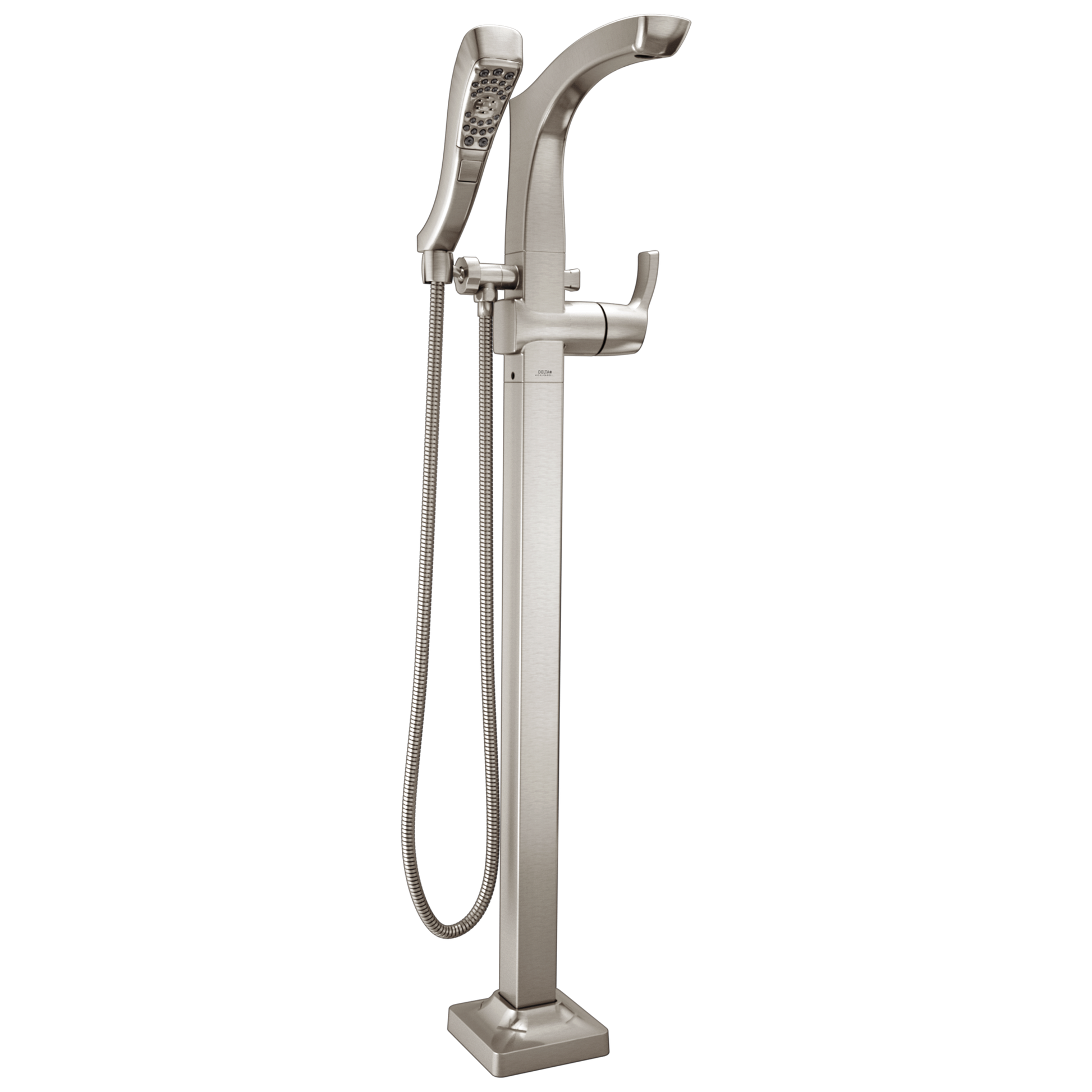 Delta T4752-FL Tesla Floor Mount Tub Filler Trim