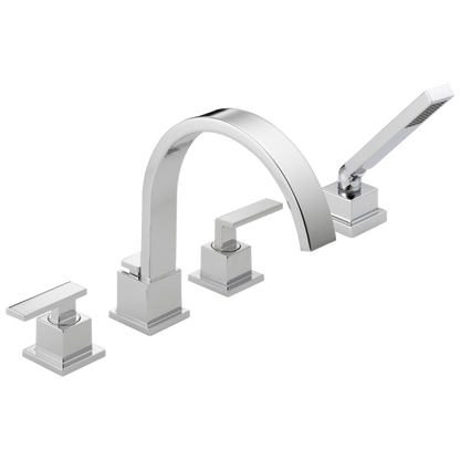 Delta T4753 Vero Roman Tub Trim with Hand Shower