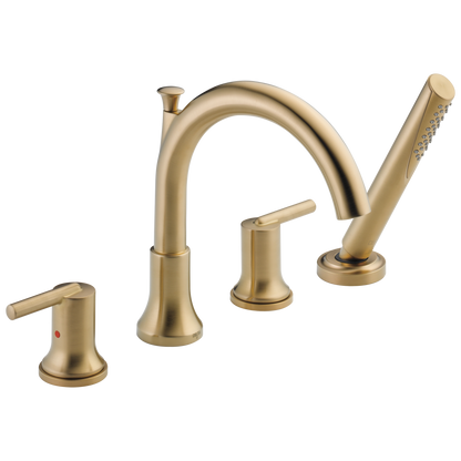 Delta T4759 Trinsic Roman Tub with Hand Shower Trim